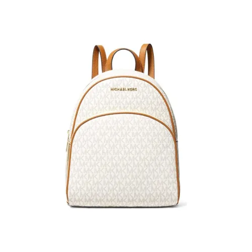 MICHAEL KORS MK Аббатство Холст Рюкзак Средний Женская Белый