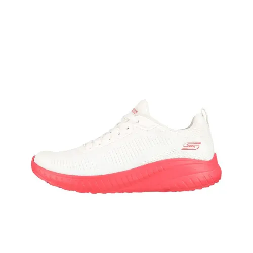 Skechers Bob's Низкий Топ Повседневная Обувь Женская Белая Красная