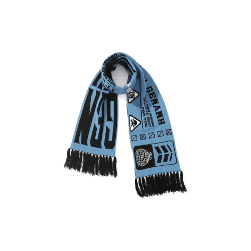 GENANX Вязаные шарфы Indigo Unisex