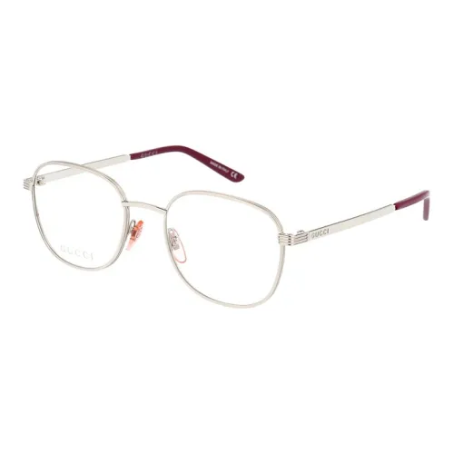 GUCCI Очки с диоптриями Серебряные Унисекс