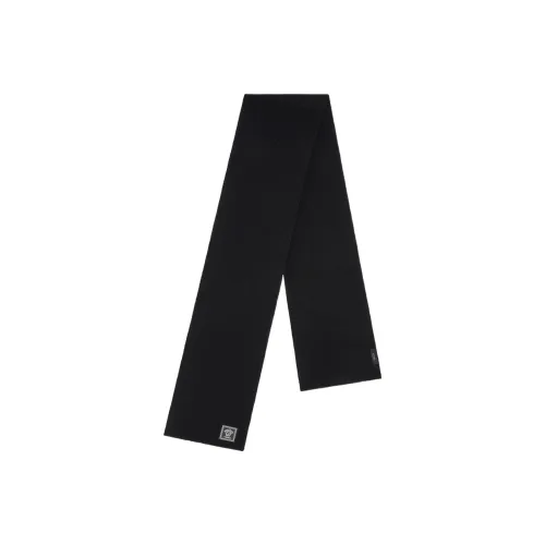 VERSACE Медуза Шарфы из шерсти Wool Knit Унисекс Черный