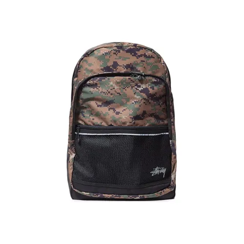 Stussy Нейлоновый Рюкзак Унисекс Камуфляж
