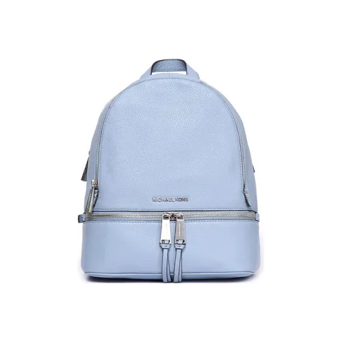 MICHAEL KORS MICHAEL KORS Коллекция сумок Rhea Zip Кожа Рюкзак Средний Женский Светло-Синий