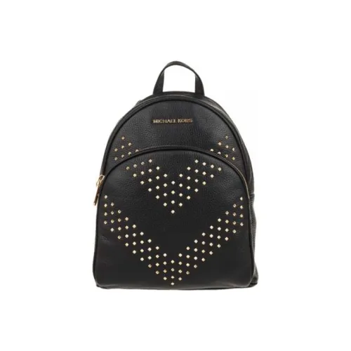 MICHAEL KORS MICHAEL KORS Handbag Collection Abbey Коровья кожа Рюкзак Средний Женские Черный