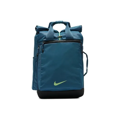 Nike Полиамид Рюкзак Стандартный Унисекс Синий Зеленый