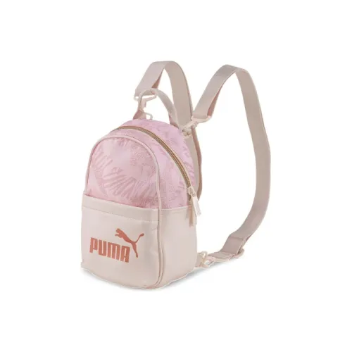 PUMA Artificial Leather Backpack Mini Women's Pink