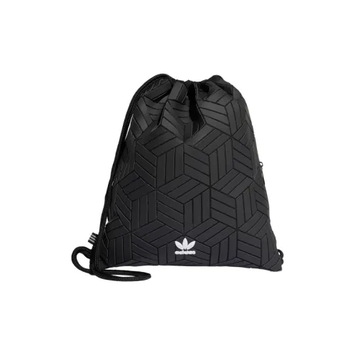 Adidas Originals ISSEY MIYAKE Коллаборация Artificial Leather Backpack Regular Unisex Black