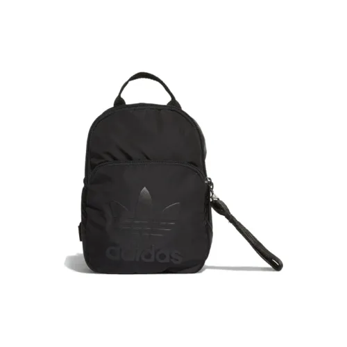 Adidas Originals Полиэстер Рюкзак Мини Женский Чисто Черный