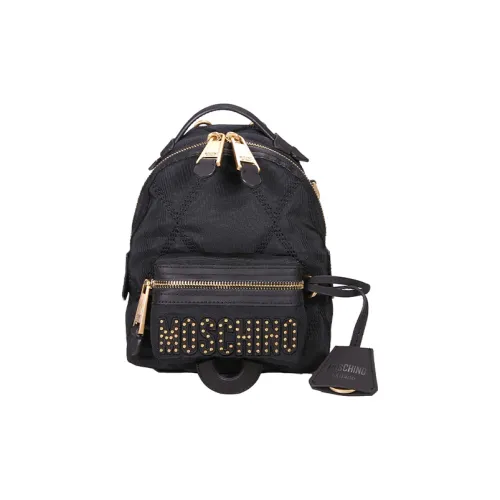 MOSCHINO Нейлоновый рюкзак Mini женский черный