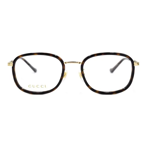 GUCCI Очки с диоптриями Tortoiseshell Gold Men's