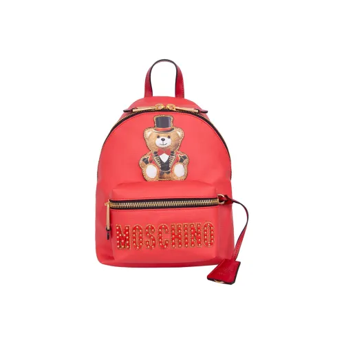 MOSCHINO Кожа Рюкзак Женские Красный