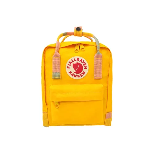 Fjallraven Kanken Ткань Рюкзак Мини Унисекс Теплый Желтый