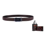 Слон коричневый с застежкой цвета оружия + премиум подарочная коробка