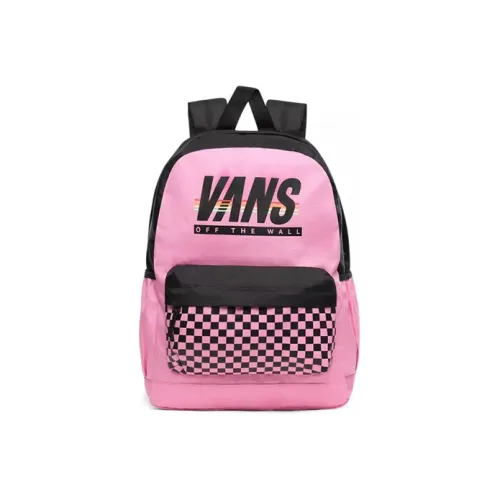 Vans Полиэстер Рюкзак Стандартный Женский Вишневый Цветок Розовый