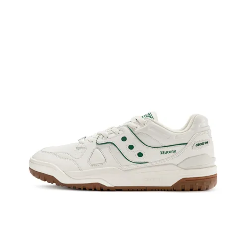 Saucony Cross 90 Low Топ Скейтборд Кроссовки Унисекс Экрю