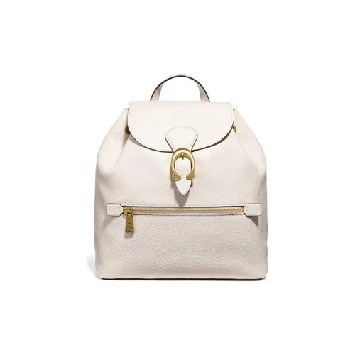 COACH Evie Кожа Рюкзак Средний Женская Белый