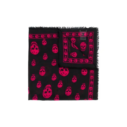 Alexander McQueen Cotton Knit Шарфы Женские