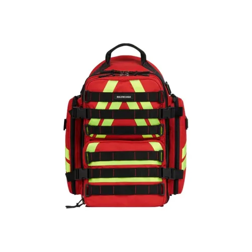 Balenciaga Полиамид Рюкзак Мужской Красный