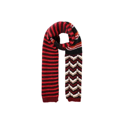 Marni 55% акрил 24% шерсть 12% альпака 9% полиамид Вязаные шарфы Красный Женские