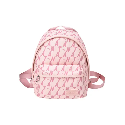 Anta Ткань Рюкзак Женские Абрикос Розовый Красный
