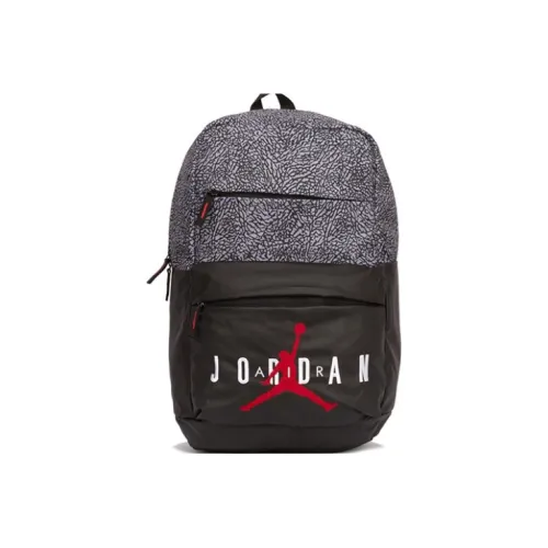 Джордан Полиэстер Рюкзак Стандартный Унисекс Черный Цементный