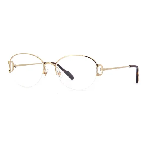 Cartier C Décor Круглые Оправы для Очков Унисекс