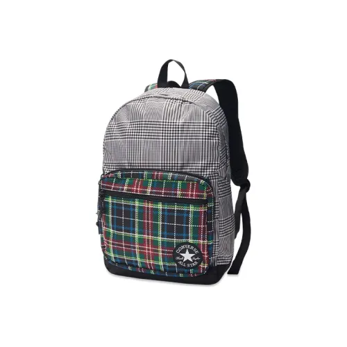 Converse GO 2 Polyester Backpack Standard Unisex Multicolor Gray Конверс GO 2 Полиэстер Рюкзак Стандартный Унисекс Многоцветный Серый