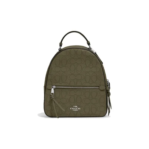 COACH Jordyn Коровья кожа Рюкзак Женские Яшмовый