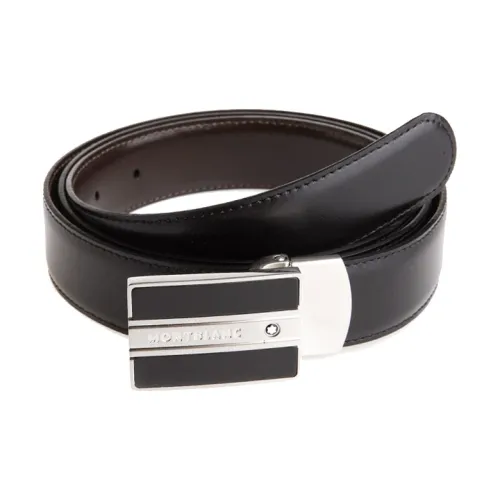 MONTBLANC Meisterstuck Кожаные ремни Мужской Черный