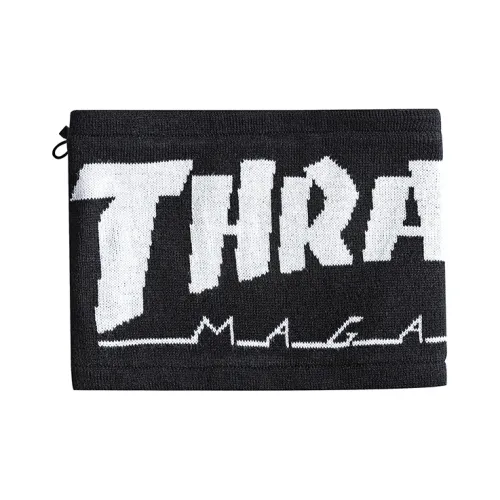 Thrasher Шарфы Унисекс Черный Белый