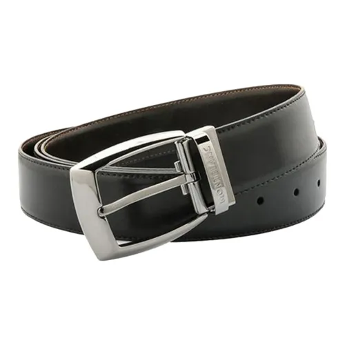 MONTBLANC Ремни из коровьей кожи Мужской Черный 3 см