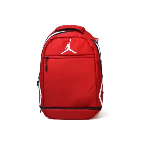 Jordan Polyester Backpack Standard Unisex Red Джордан Полиэстер Рюкзак Стандартный Унисекс Красный