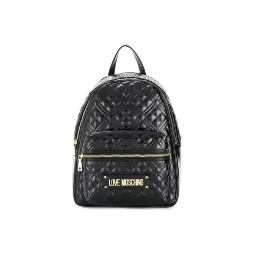 MOSCHINO Кожа Рюкзак Женские Черный