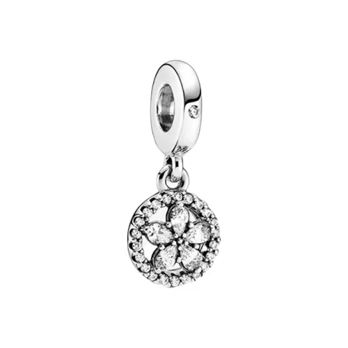 Pandora Sterling Silver 925 пробы, Кубический цирконий, Женские ювелирные аксессуары