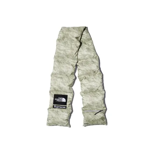 Supreme Нейлоновые Вязаные Шарфы Унисекс Серый