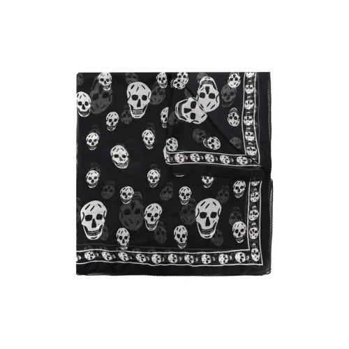 Alexander McQueen Шелковые шарфы Унисекс
