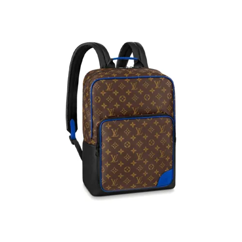 LOUIS VUITTON Dean Холст Рюкзак Стандартный Мужской Коричневый