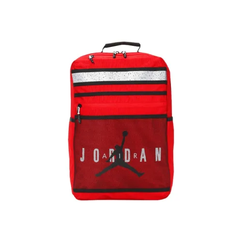 Jordan Polyester Backpack Standard Unisex Red Джордан Полиэстер Рюкзак Стандартный Унисекс Красный