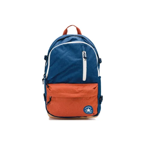 Конверс Полиэстер Рюкзак Стандартный Унисекс Синий Оранжевый Многоцветный