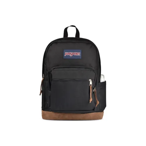 JanSport Полиэстер Рюкзак Средний Унисекс Черный