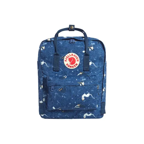 Fjallraven Kanken Полиэстер Рюкзак Стандартный Унисекс Синий