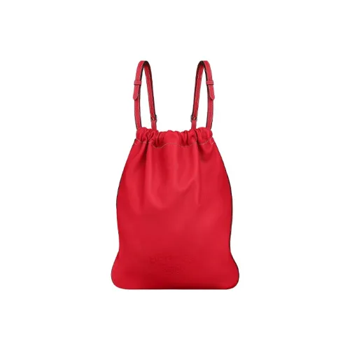 HERMES Evercolor Телячья кожа Рюкзак Стандартный Женские Сердце Красный