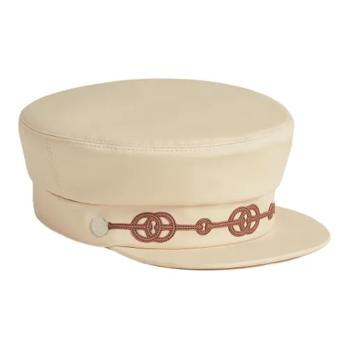 HERMES Хлопок Шляпы Кремово-белый Женские