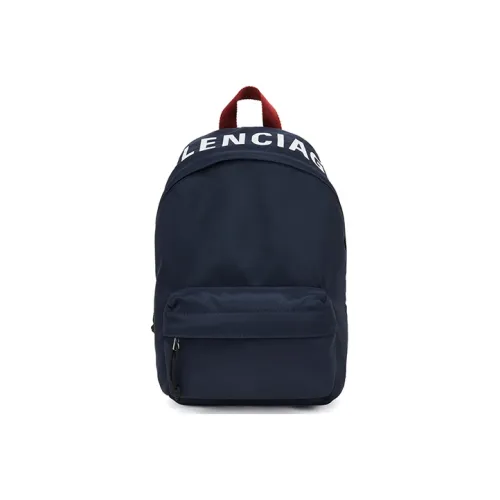 Balenciaga Nylon Backpack Unisex Dark Blue Баленсиага Нейлоновый Рюкзак Унисекс Темно-Синий