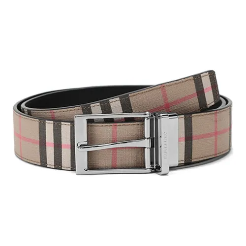 Ремни из коровьей кожи Burberry для мужчин