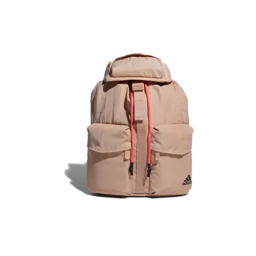 Adidas Нейлоновый Рюкзак Стандартный Унисекс Жемчужно-Розовый