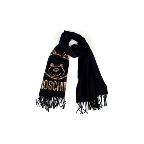MOSCHINO Хлопковые шелковые шарфы унисекс