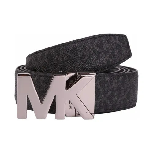 MICHAEL KORS ПВХ кожа ремни черные мужские