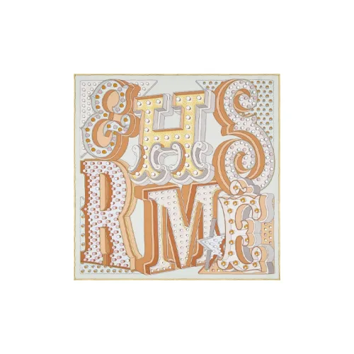 Hermes Шелковые шарфы Многоцветные Женские