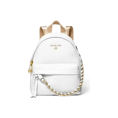 MICHAEL KORS Slater Коровья кожа с текстурой зернистой кожи Litchi Grain Рюкзак Мини Женский Белый